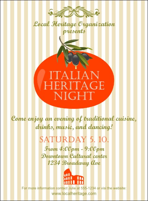 Tuscany Invitation Product Front