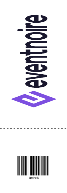 Leukemia Raffle Ticket Product Back