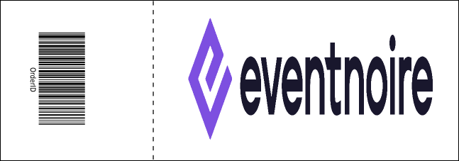 Western Event Ticket Product Back