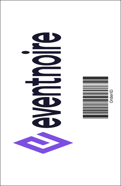 Birthday Party Geometric Drink Ticket Product Back