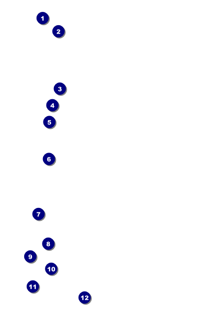 Fourth of July Freedom Blue Drink Ticket Front Field Markers