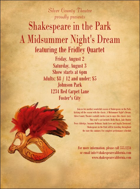 Mask Flyer Product Front