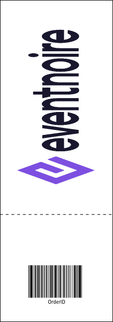 All Purpose Bright Raffle Ticket Product Back