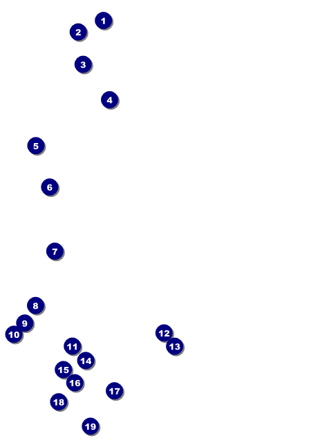Rainbow Invitation Front Field Markers