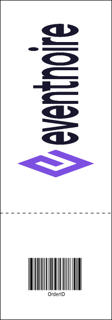 All Purpose Retro Raffle Ticket Product Back