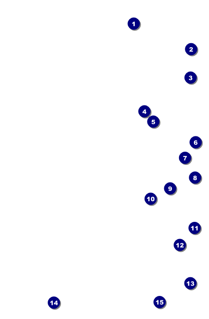 Squares Drink Ticket Front Field Markers