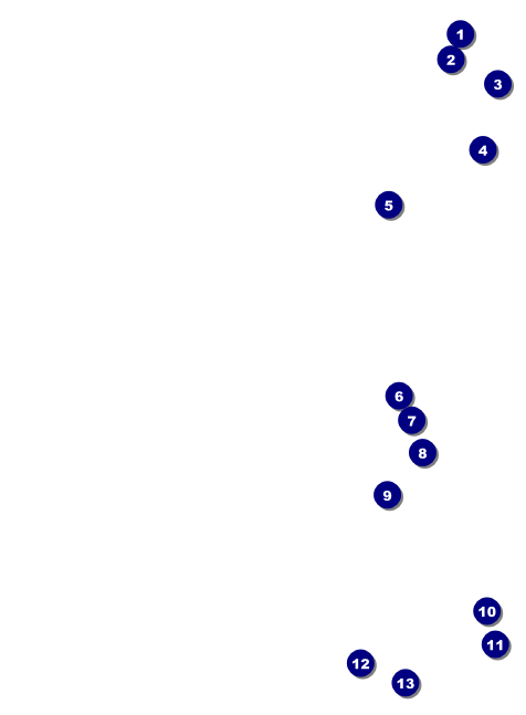 Australia Invitation Front Field Markers