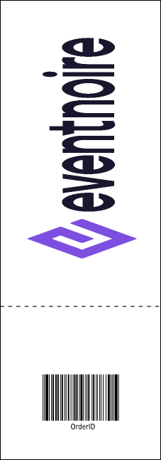 Candy Raffle Ticket Product Back