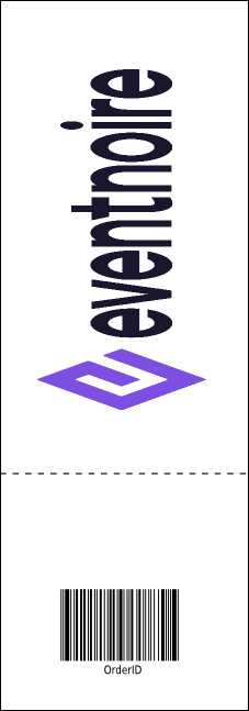 Chinese Raffle Ticket Product Back