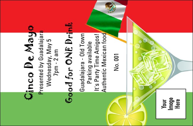 South of the Border Drink Ticket Product Front