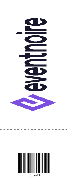 German Raffle Ticket Product Back