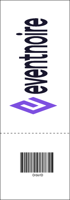 German Flag Raffle Ticket Product Back