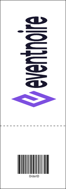 Hollywood Skyline Raffle Ticket Product Back