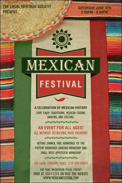 Mexican Hat Poster Product Front