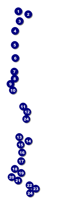 Mountaineering Event Ticket Front Field Markers
