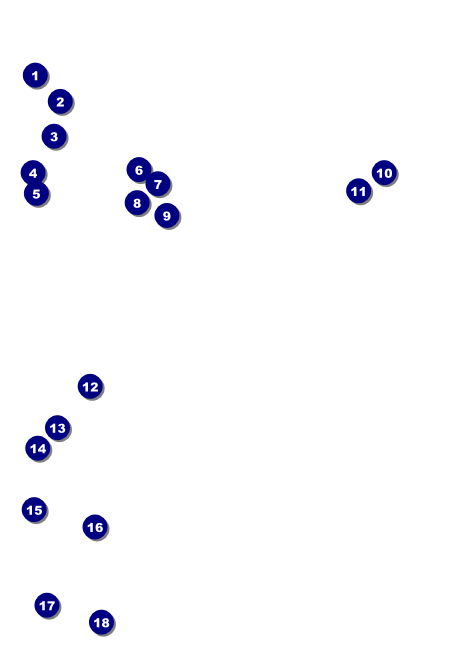 Outer Space Invitation Front Field Markers