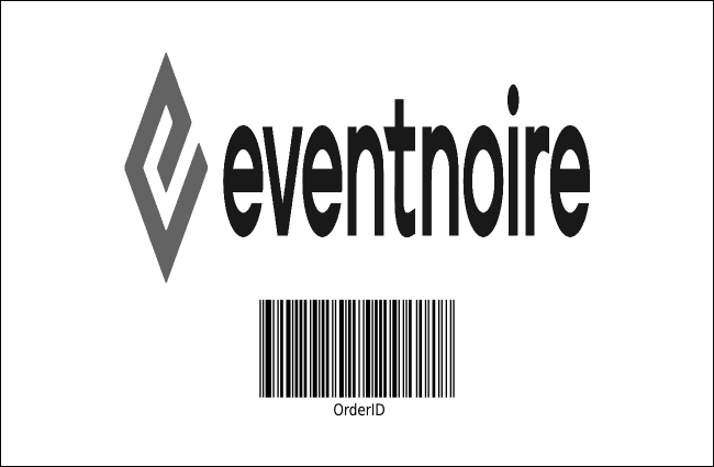 Hollywood Drink Ticket (Black and white) Product Back