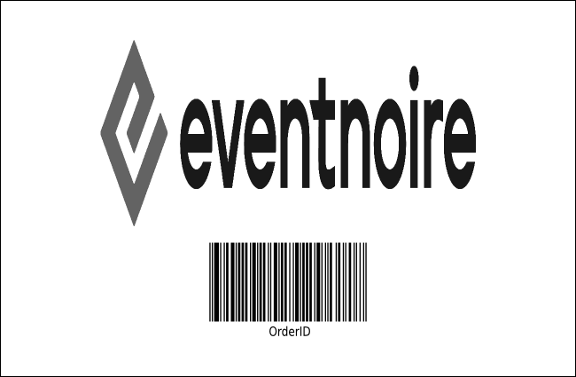 San Antonio Drink Ticket (Black and white) Product Back