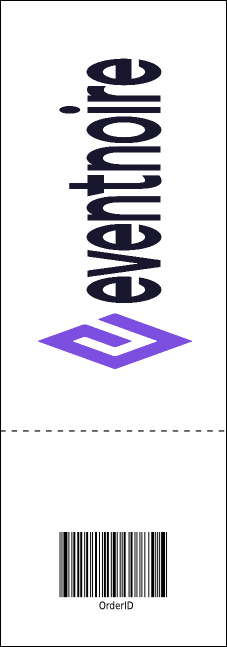 Spanish Festival Raffle Ticket Product Back