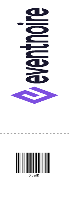 Postcard Raffle Ticket Product Back