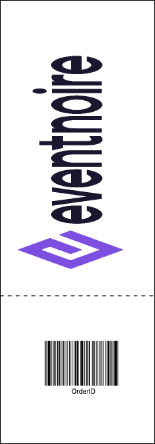 Puerto Rico Flag Raffle Ticket Product Back