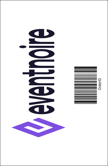 Women's Expo Abstract VIP Event Badge Small Product Back