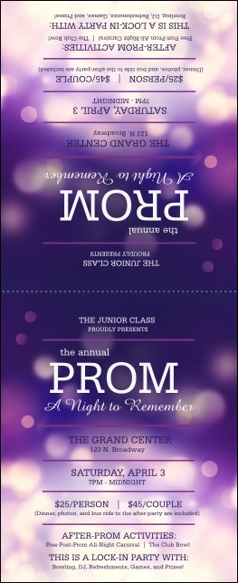 Abstract Lights Table Tent Product Front