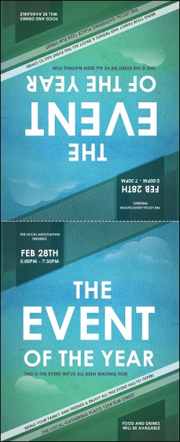 All Purpose Clouds Table Tent Product Front