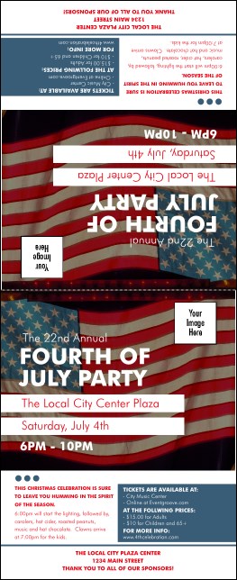 Fourth of July Table Tent Product Front