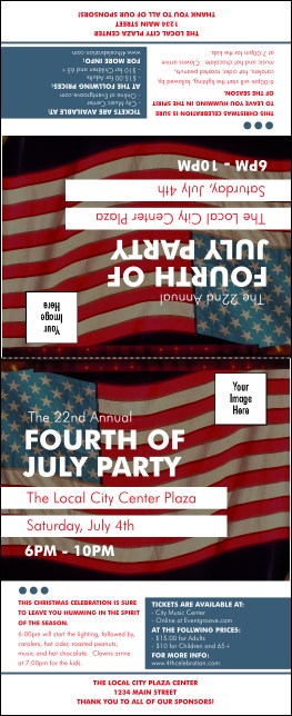 Fourth of July Table Tent Product Front