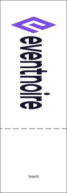 Your Photo Concert (Yellow) Raffle Ticket Product Back