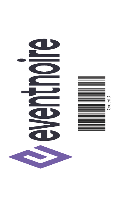 Stock Car Racing Drink Ticket Product Back