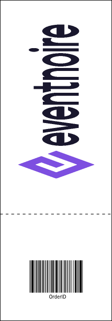 Golden Ornament Reserved Event Ticket Product Back