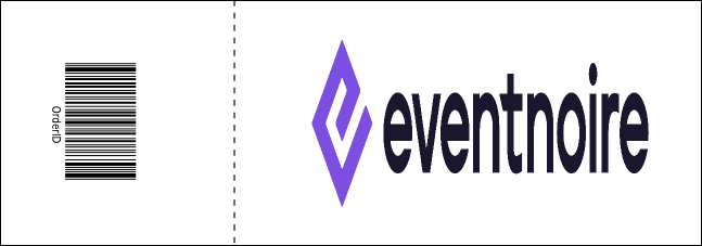 Image Upload Polaroid Reserved Event Ticket Product Back