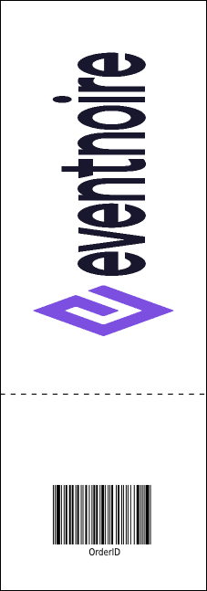 Birthday Party Geometric Reserved Event Ticket Product Back