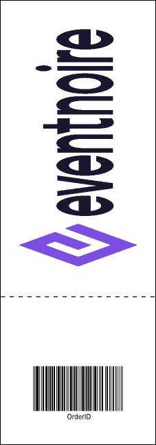 Basketball Schedule Reserved Event Ticket Product Back