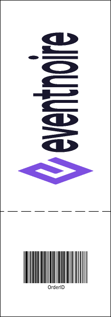 Big Heart White Reserved Event Ticket Product Back