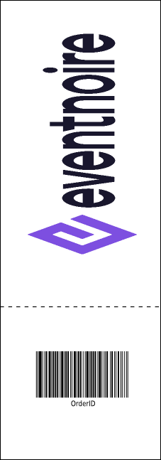 Breast Cancer Bokeh Reserved Event Ticket Product Back