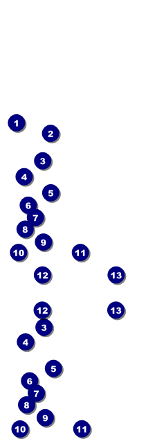 Christmas 001 Reserved Event Ticket Front Field Markers