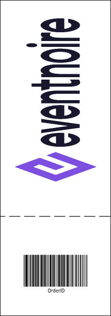 Christmas Angel Reserved Event Ticket Product Back