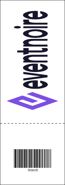 Christmas Tree 001 Reserved Event Ticket Product Back