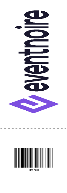 Fall Simple Event Ticket Product Back