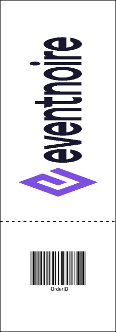 Spring Festival Raffle Ticket Product Back