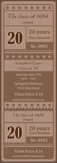 Reunion 2 Event Ticket Product Front