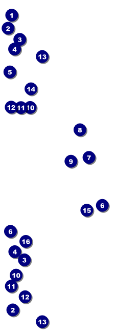 Big Logo Lime Event Ticket Front Field Markers