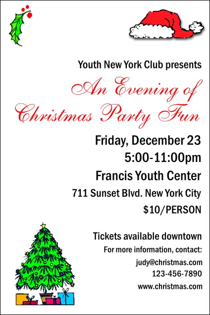 Playful Christmas Poster