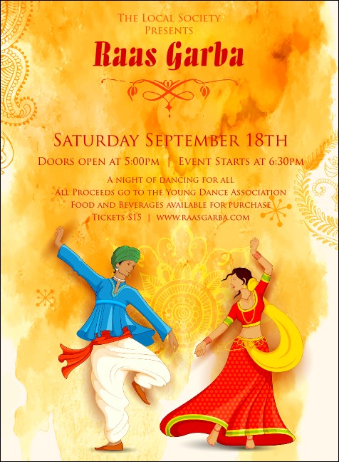 Raas Garba Invitation Product Front