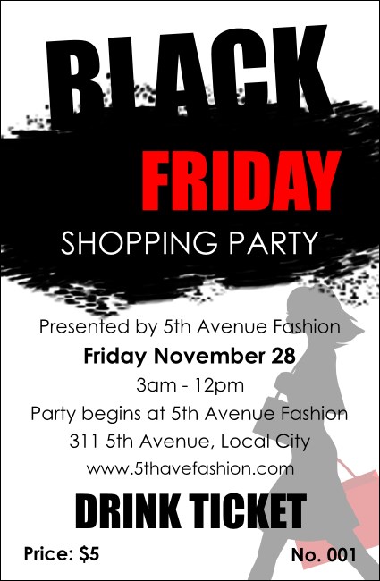 Black Friday Drink Ticket