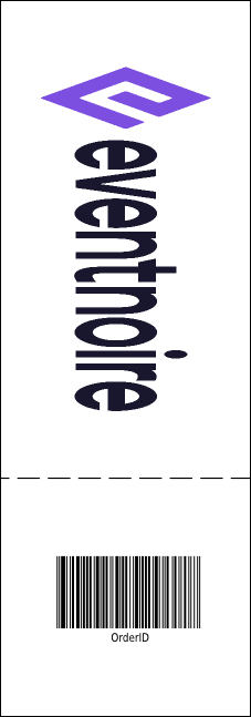 Dance Recital Reserved Event Ticket Product Back