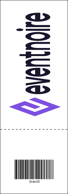 Jazz Dance Event Ticket Product Back
